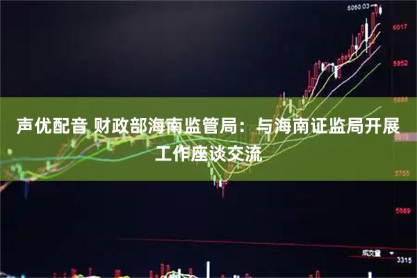 声优配音 财政部海南监管局：与海南证监局开展工作座谈交流